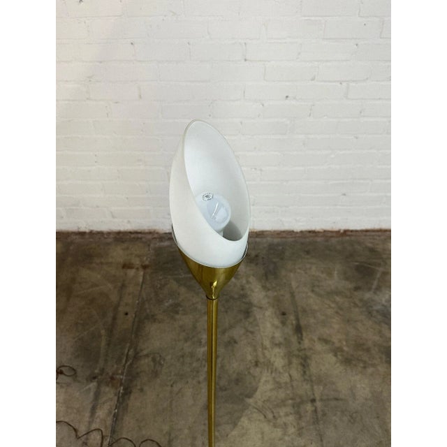 Vintage 1960s Brass Floor Lamp by Laurel For Sale - Image 9 of 9