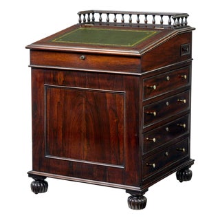 Davenport Writing Desk, 1840 For Sale