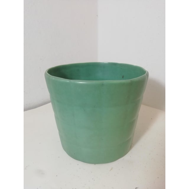 Green Art Deco Vase by Giovanni Gariboldi for Ginori San Cristoforo, Italy, 1930s For Sale - Image 8 of 8