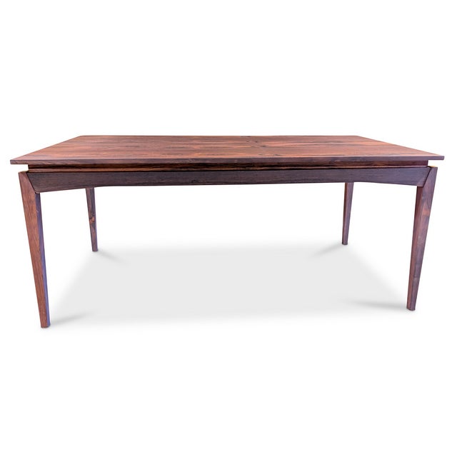 1950s 1950s Rosewood Dining Table Attributed to Bramin- 102559 For Sale - Image 5 of 7