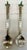 Rare whimsical pair of silver plated salad servers designed and hand crafted in Taxco, Guerrero, Mexico by celebrated...