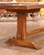 Mid 19th Century 19th Century French Louis XIII Oak Refectory Monastery Table With One-Board Top For Sale - Image 5 of 9
