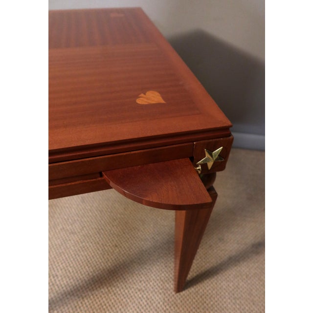 Brown Vintage Games Table For Sale - Image 8 of 14