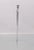 Metal One Left Kurt Verson Style Thin Line Adjustable Height Chrome Floor Lamps For Sale - Image 7 of 9