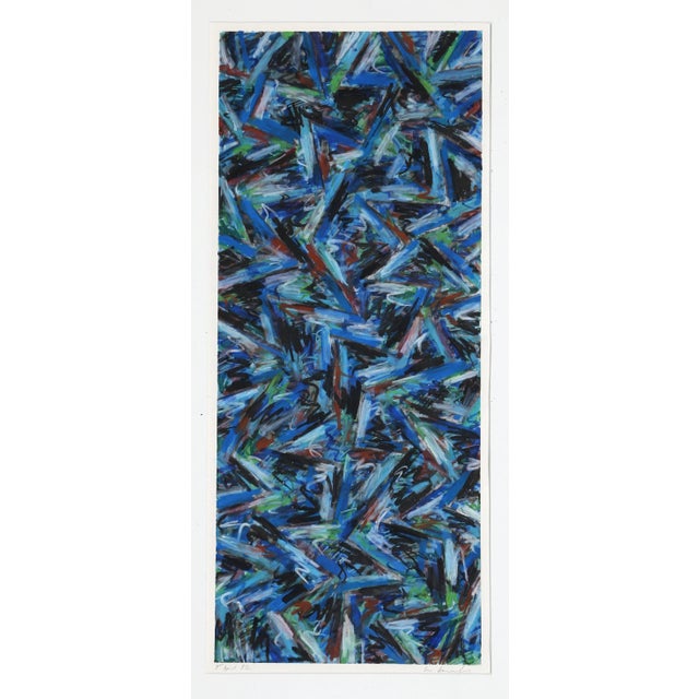 Contemporary Ben Hancocks, 31st of March, Oil Pastels For Sale - Image 3 of 3