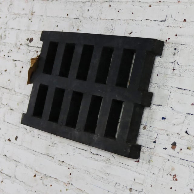 Antique Industrial Foundry Pattern for Mold Handmade Wood - Number 10 For Sale - Image 10 of 13