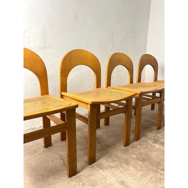 Superb set of Italian modernist chairs produced by Tagliabue di Cascina Armata, a small Italian manufacturer active in the...
