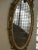 Late 19th Century Victorian Distressed Oval Mirror For Sale In Providence - Image 6 of 13