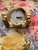 Tiffany & Co. Swiss Brass Modernist Desk Clock – Recently Serviced by Tiffany – Receipt Included For Sale In New York - Image 6 of 12