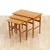 1960s Danish Modern Teak Nesting Tables For Sale In Los Angeles - Image 6 of 10