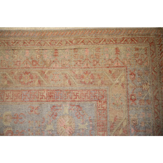 Antique Distressed Khotan Carpet - 7'10" x 15'5" For Sale - Image 12 of 12