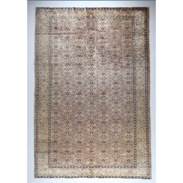 This listing is for an exceptional vintage handmade Turkish rug coming from Kayseri.i can say the wool is very soft it is...