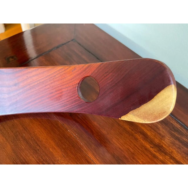 2000s Balanced Cherry Wine Bottle Holder For Sale In Seattle - Image 6 of 7