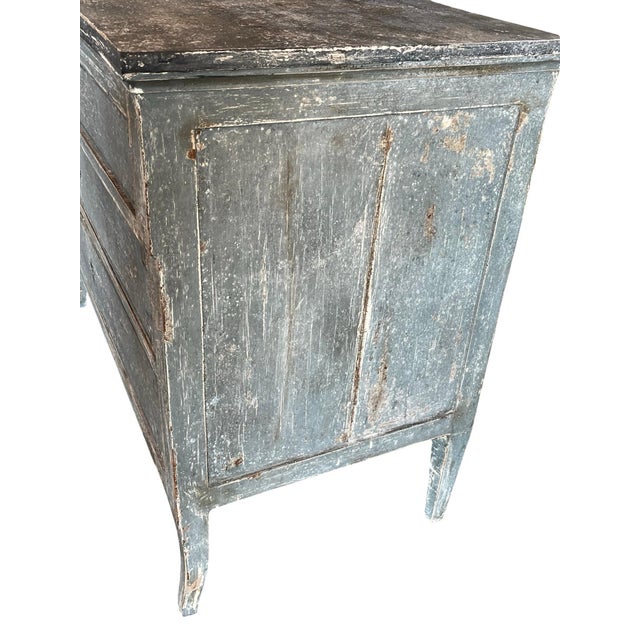 19th Century Italian Painted Neoclassical Commode / Chest of Drawers For Sale - Image 13 of 16