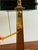 Vintage Banker's Green Glass & Brass Desk Lamp For Sale - Image 10 of 12