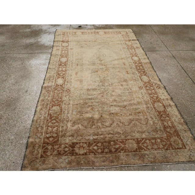 Sand Galerie Shabab Collection Early 20th Century Turkish Oushak Rug For Sale - Image 8 of 10