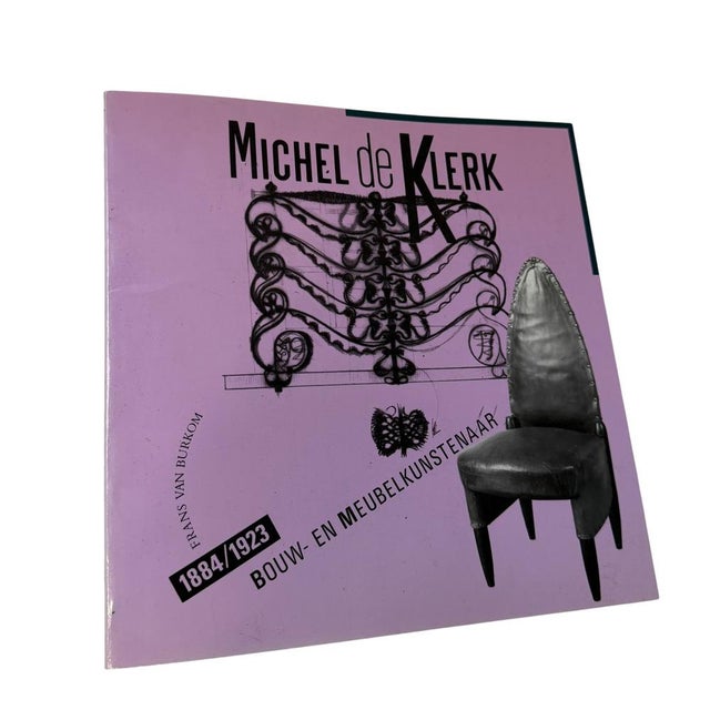 Art Deco Amsterdamse School High-Back Side Chair from Michel De Klerk, 1916 For Sale - Image 12 of 13