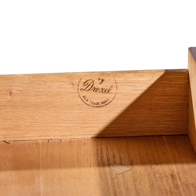 Kipp Stewart for Drexel Declaration Mid Century Walnut Secretary Desk For Sale - Image 11 of 11