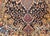 19th Century Persian Farahan Sarouk Rug, Hand-Knotted Wool, Floral Pattern, Navy & Plum Red, 4x6 For Sale - Image 17 of 18