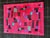 Small Geometric Abstract Rug, Czechoslovakia, 1980s For Sale - Image 4 of 7