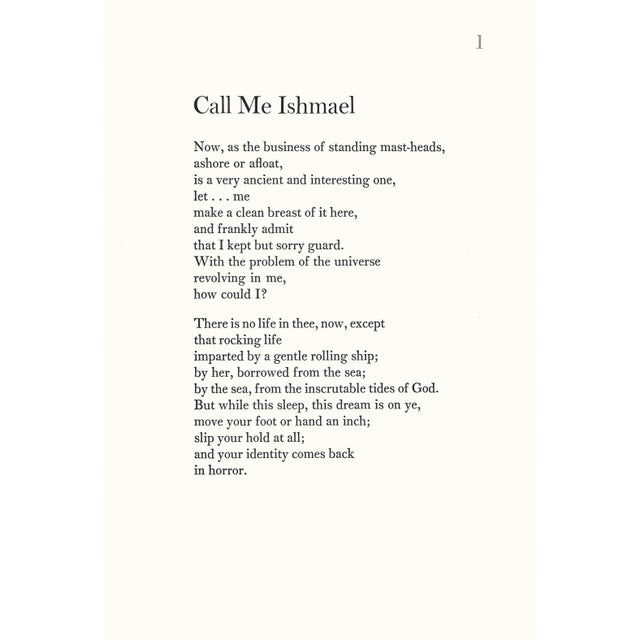 1968 "Moby Dick" Lithograph by Benton Spruance "Call Me Ishmael" For Sale - Image 4 of 6