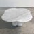 Italian Scalloped Carrara Marble Coffee Table by Gae Aulenti, 1980s For Sale - Image 12 of 12