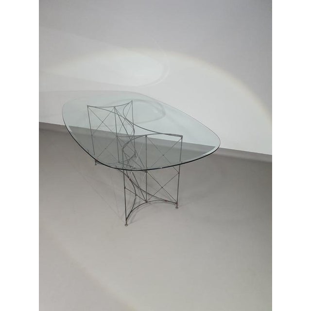 Stunning rare Yuzuru Yamakawa dining / desk table 1980's Width 185 Depth 100 Height 76 cm