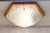 Vintage Ceiling Lamp with Hexagonal Pine Wood Frame for Frosted Glass Shade, 1980s For Sale - Image 3 of 9
