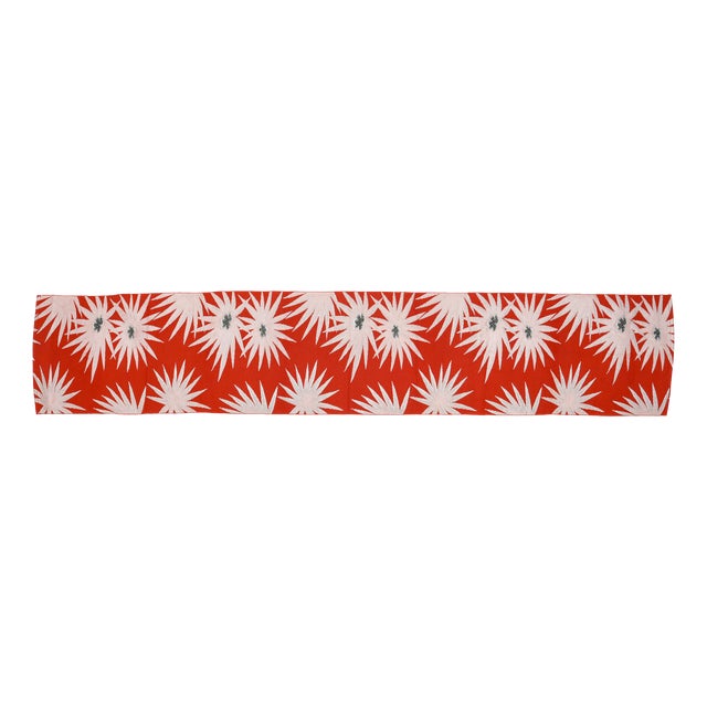 Japanese Ceremonial Silk Table Runner by Renaras For Sale
