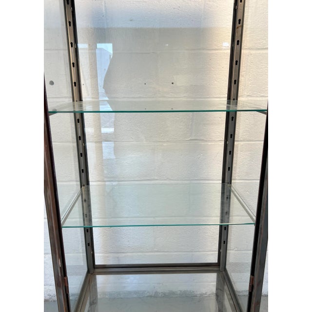 Vintage Dulton Glass Dentists Display Cabinet For Sale - Image 10 of 10