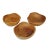 Contemporary Simple Teak Wave Bowl For Sale - Image 3 of 6