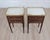 Brown Pair of French 20th Century Louis XVI Style Bedside Tables For Sale - Image 8 of 12