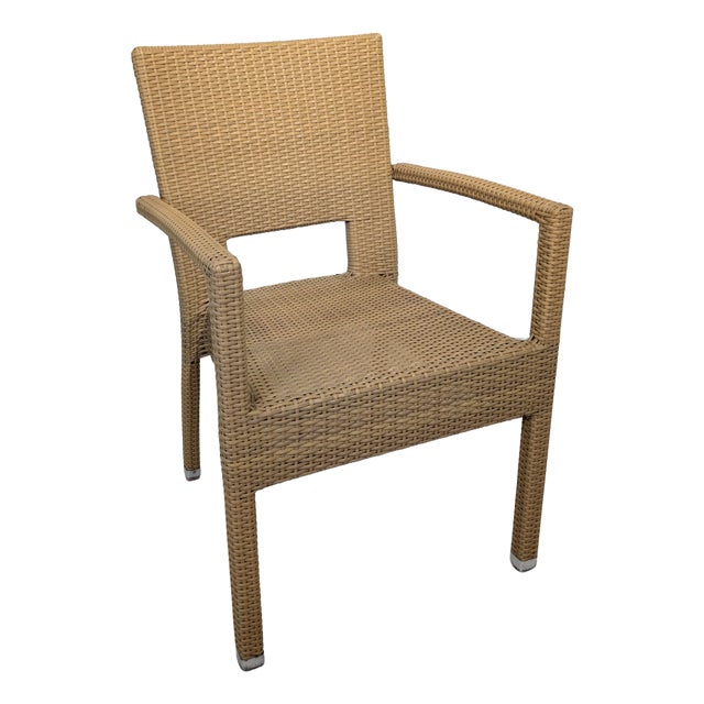 Beige Technorattan Garden Chair from Moy, 2010s For Sale