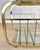 Brass 1970’s Mid Century Modern / Hollywood Regency Milo Baughman Style Extendable Etegère Display Shelf For Sale - Image 8 of 12