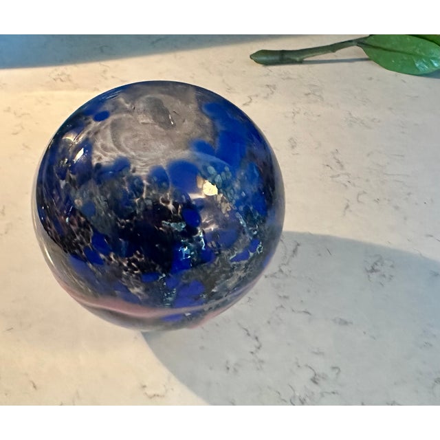 Murano Murano Art Glass Vase Italy 1980s Post Modern Memphis Milano For Sale - Image 4 of 6