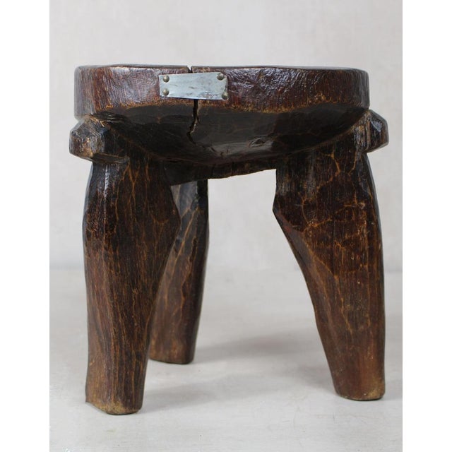 Contemporary Hehe Iringa Stool in Wood For Sale - Image 3 of 7
