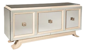 French Art Deco Mirror Sideboard, 1940s