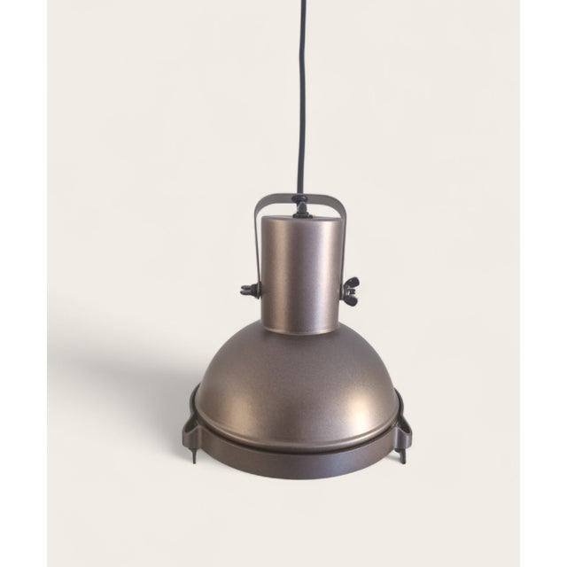 Projecteur 165 is an elegant pendant lamp designed by le corbusier in 1954 and produced by cassina, with an industrial...