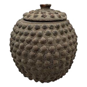Burkina Faso Lobi Pot - Medium For Sale