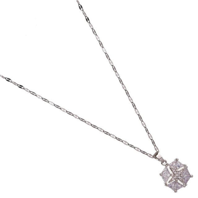 Early 21st Century Magical Guiding Star Diamond & Silver Statement Necklace For Sale - Image 5 of 7