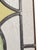 Art Deco Geometric Stained Glass Window, Set of 2 For Sale - Image 13 of 15