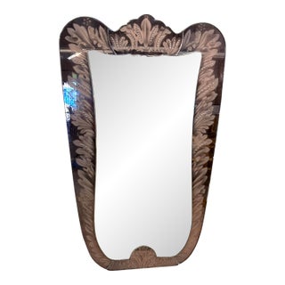 Wall Mirror by Pietro Chiesa for Fontana Arte, Italy, 1940s For Sale