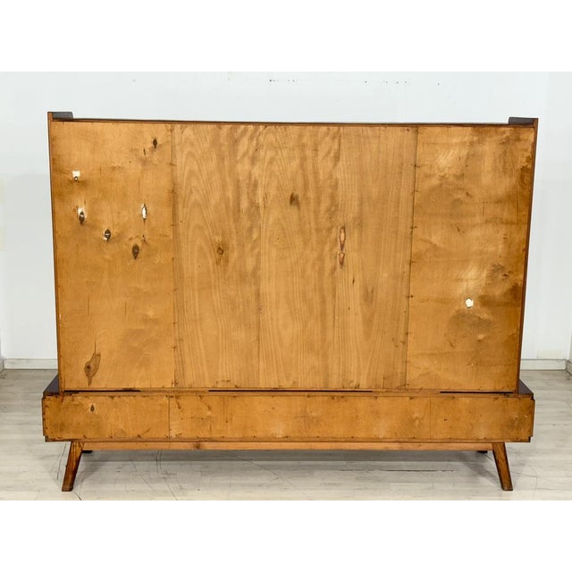 Vintage Bar Cabinet in Wood For Sale - Image 10 of 11