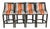Set of 4 Kreiss Thames Upholstered Barstools For Sale