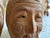 Wood Vintage Japanese Kyogen Masks in Hand-Carved Wood, 1950s, Set of 2 For Sale - Image 7 of 15