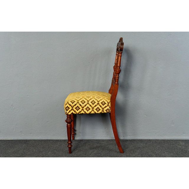 Wilhelminian Walnut Chairs, Set of 4 For Sale - Image 5 of 16