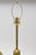 Barovier e Toso MId Century Modern Murano Glass, Brass and Lucite Bulbous Table Lamps, Restored, 1950's, Italy For Sale - Image 4 of 11