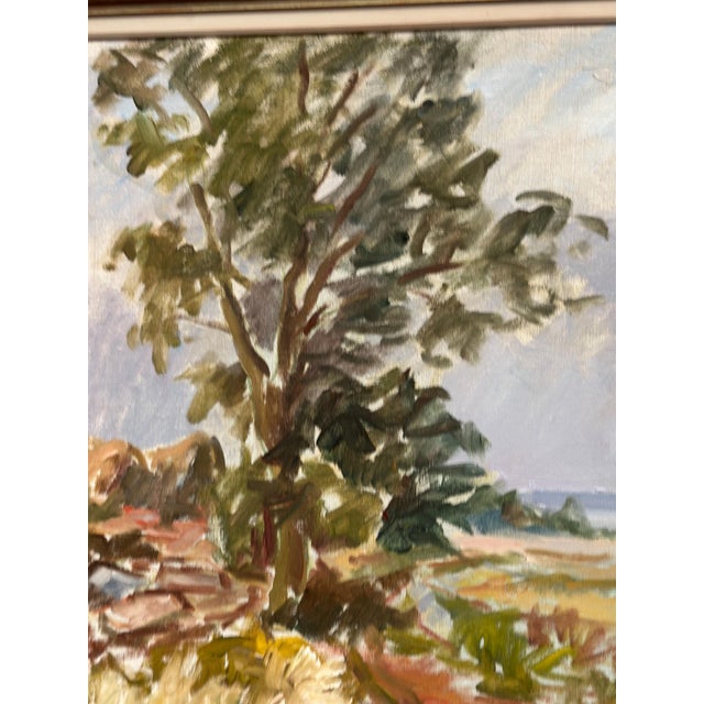 Sigurd Hagegård, Landscape, 1960s, Oil on Canvas, Framed For Sale - Image 7 of 12