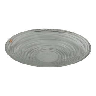 Vintage Salviati Centerpiece Large Murano Glass Bowl For Sale
