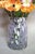 Laura Ashley Permanent Botanical Arrangement in Lavender Glass Vase For Sale - Image 4 of 8